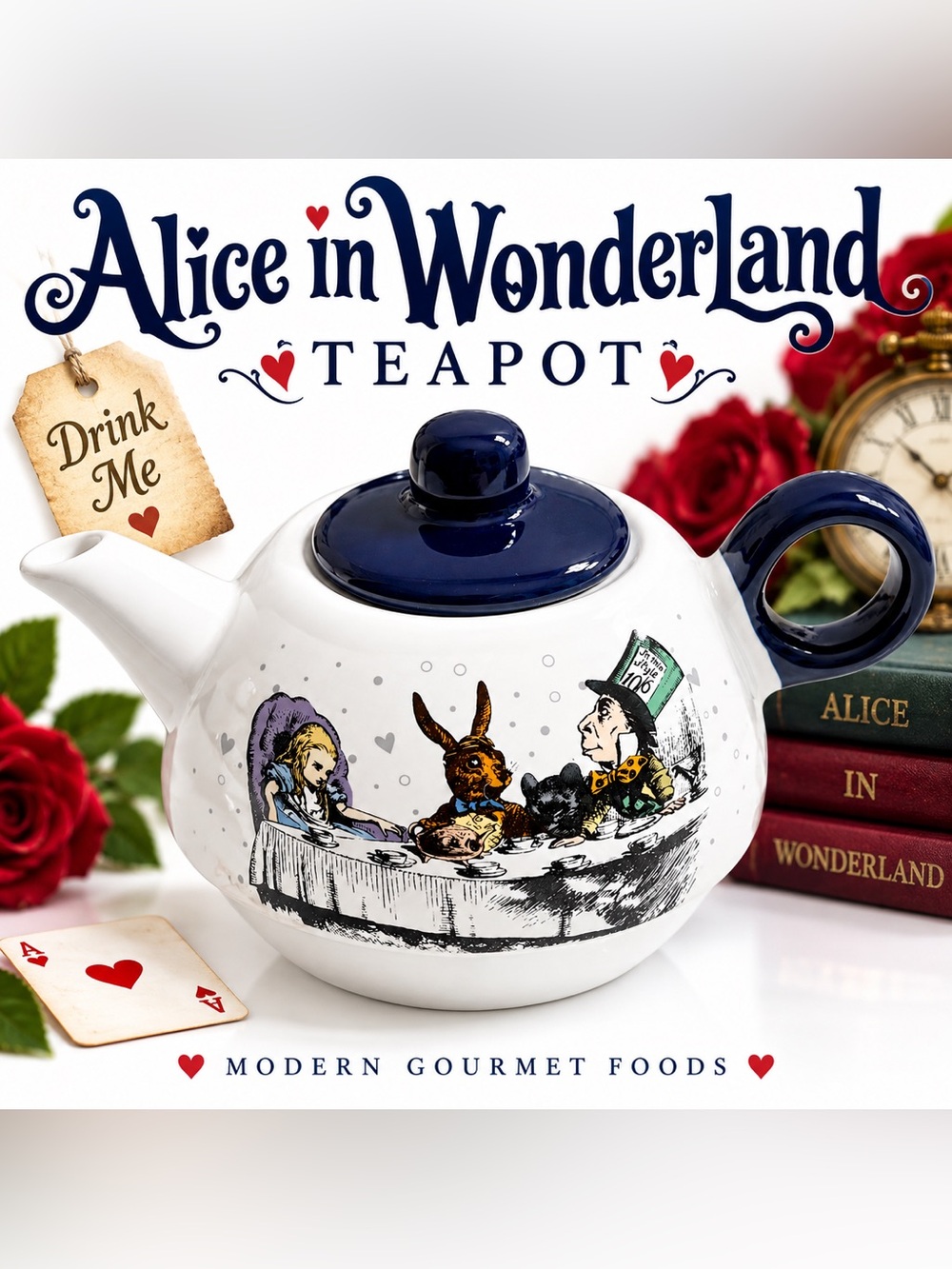 Alice in Wonderland Teapot Drink Me Single Serve Modern Gourmet Foods